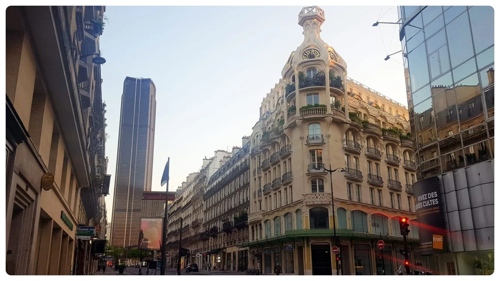 Historic photograph of the original Félix Potin flagship store on rue de Rennes