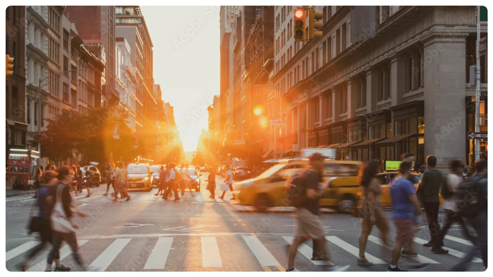 LiDAR enhances traffic safety on the busy intersection