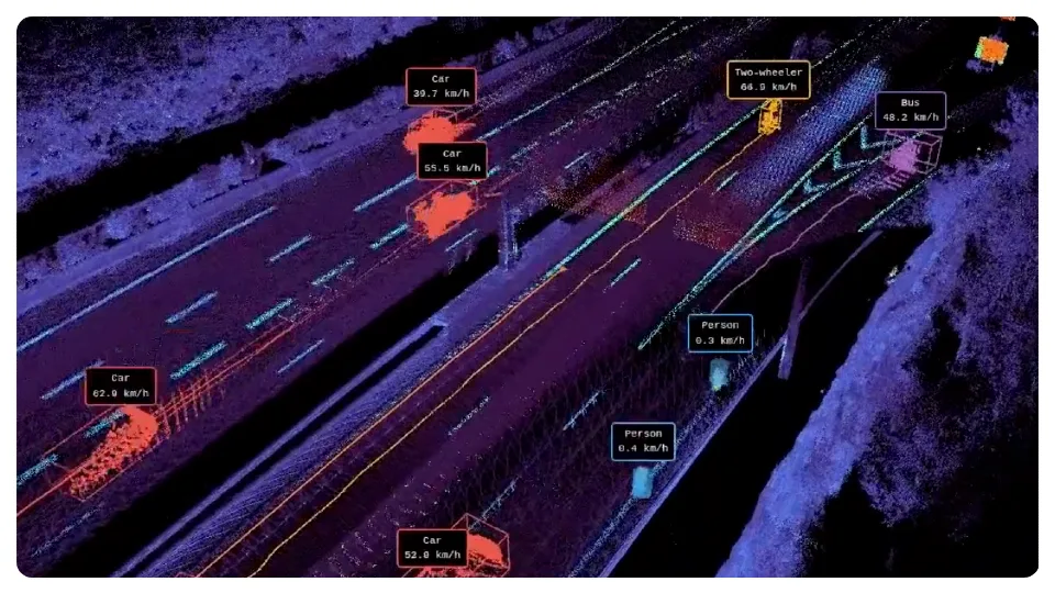 Lidar for 3d traffic monitoring by outsight