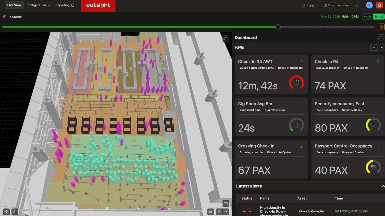 Lidar Software at Costa Rica Airport