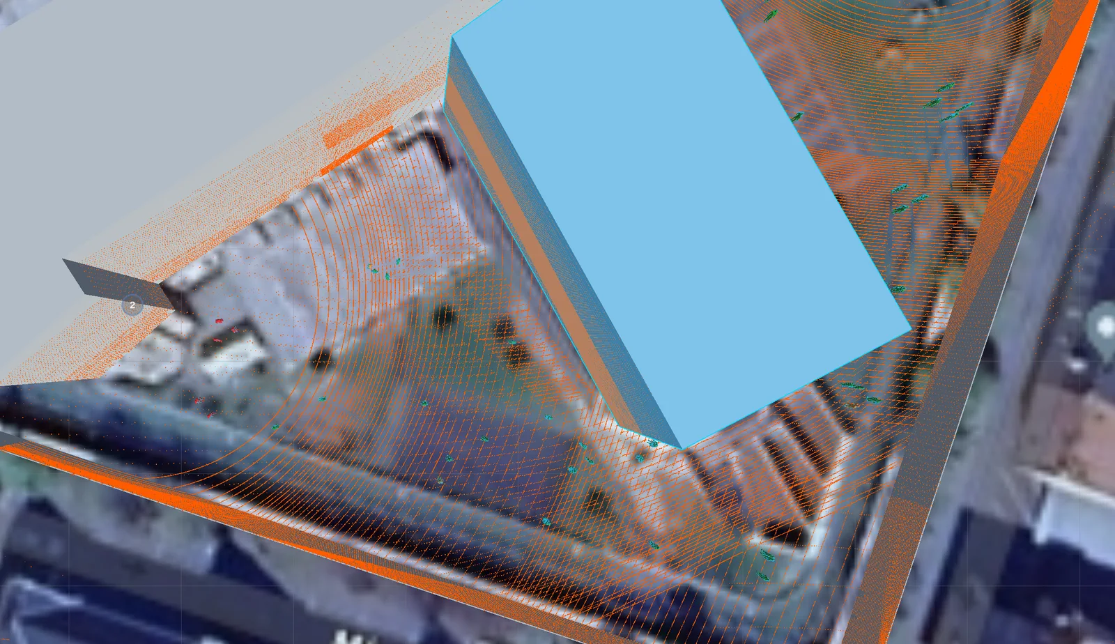 Outsight's 3D Perception Software for facade surveillance