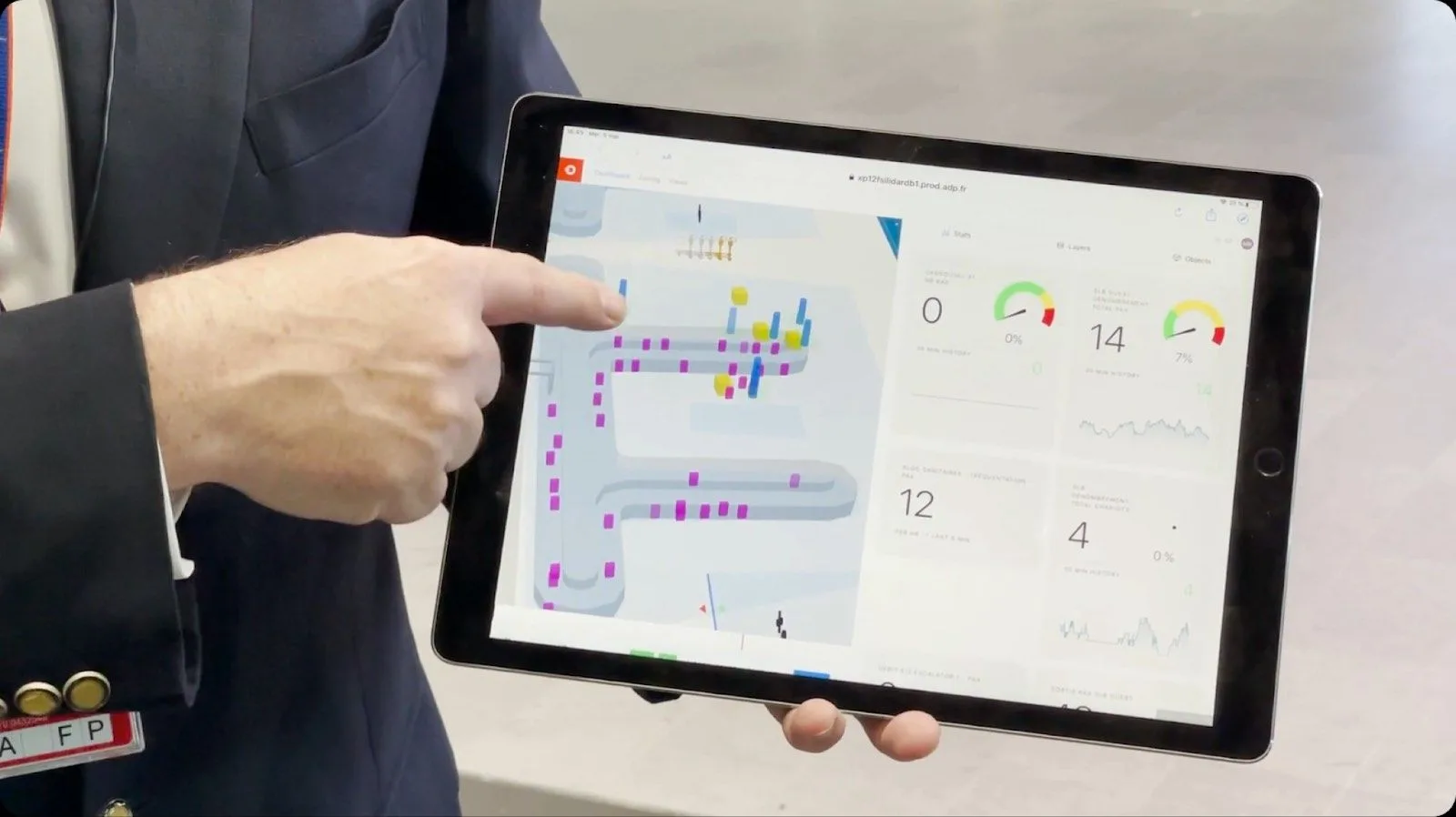 Outsight's LiDAR Perception Software at airport
