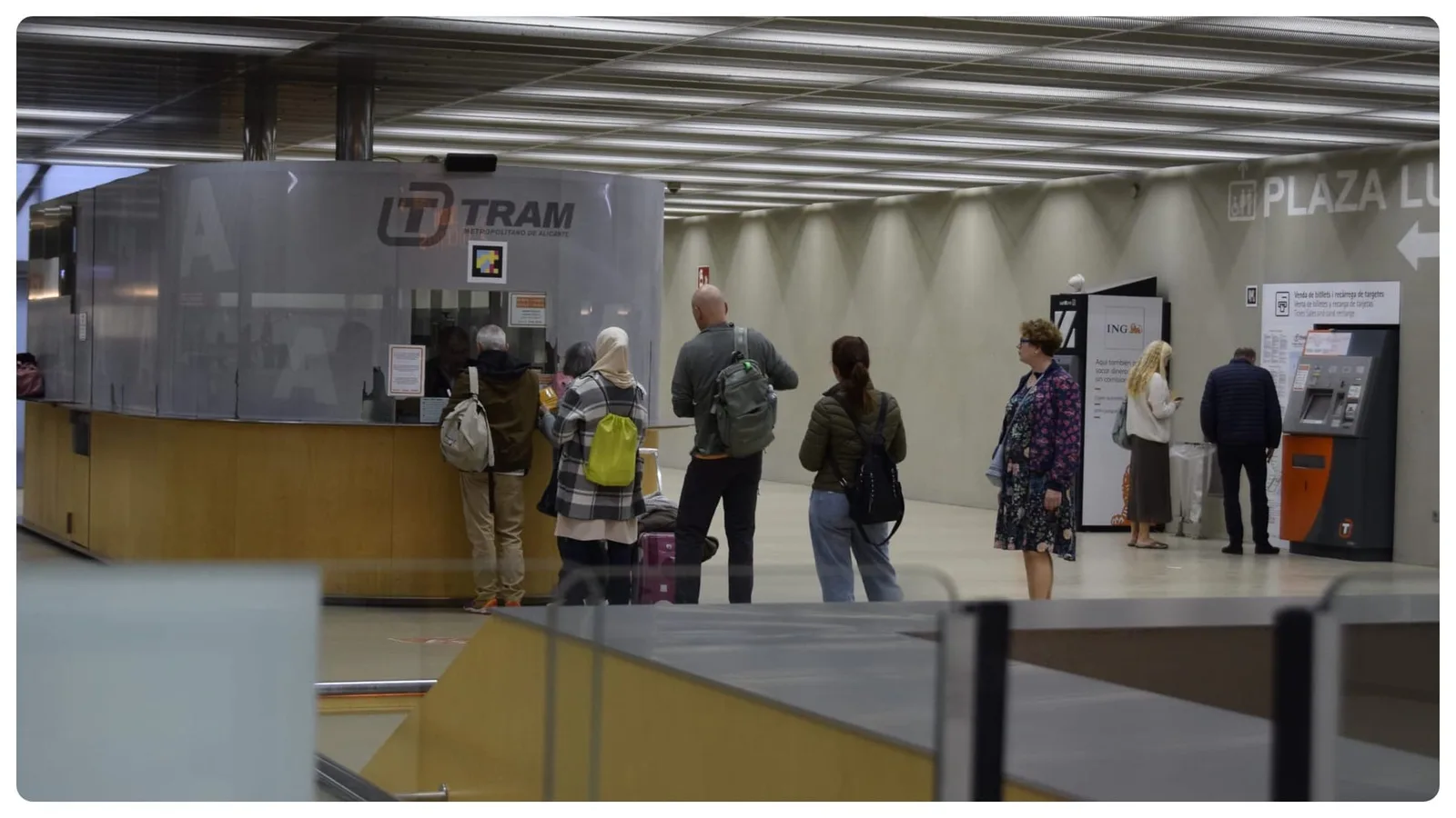 Queue management at luceros station by outsight