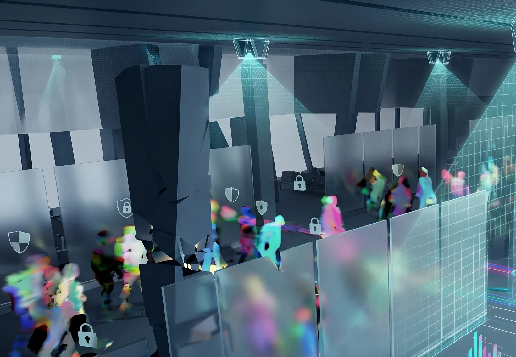 how to analyze real-time passenger flow in airports