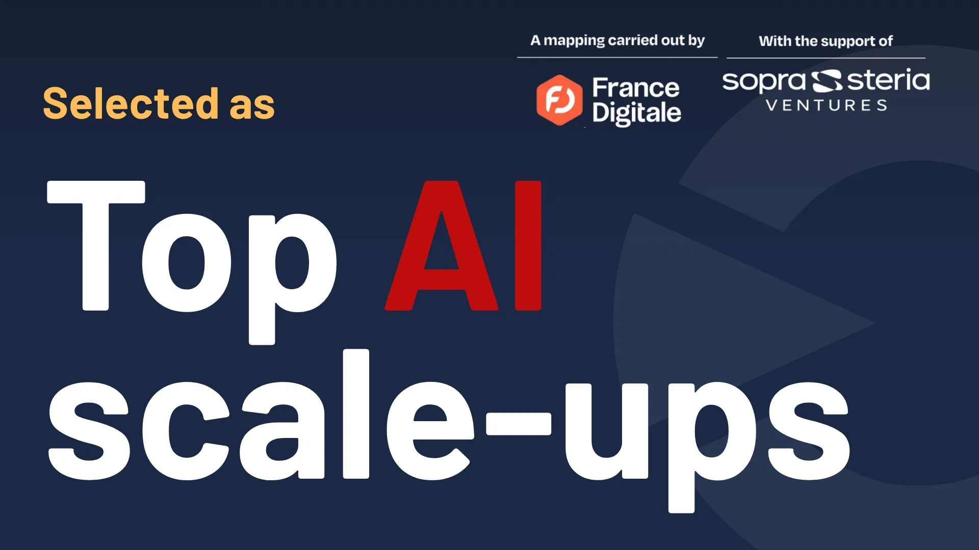 Outsight recognized as top Ai scale-ups in France