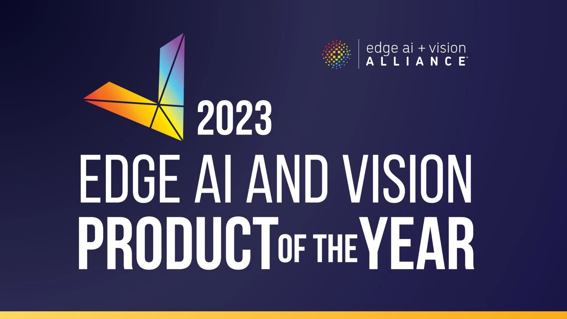 Edge AI and Vision Product of the Year