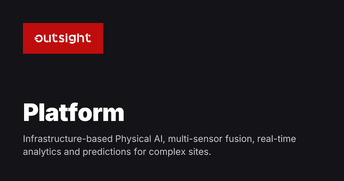 Platform: Infrastructure Intelligence | Outsight